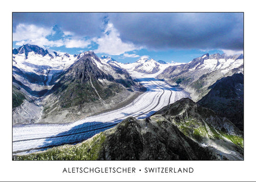 ALETSCHGLETSCHER - GLACIER D'ALETSCH - SWITZERLAND