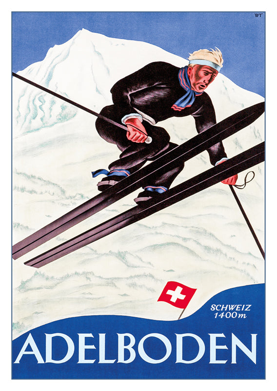 A-10798 - ADELBODEN - Poster by Willi Trapp - 1928