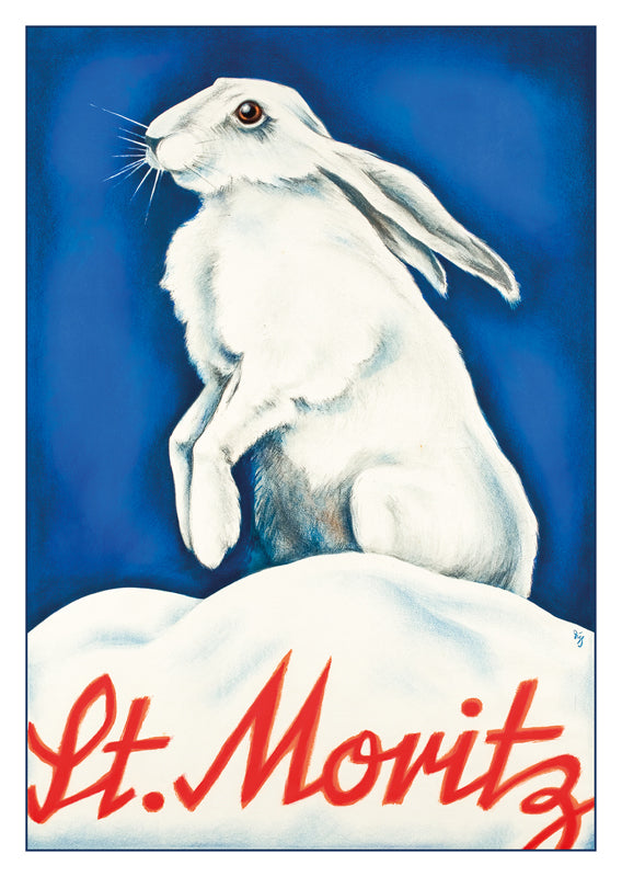 A-10818 - ST. MORITZ - Poster by Alex Walter Diggelmann - 1930