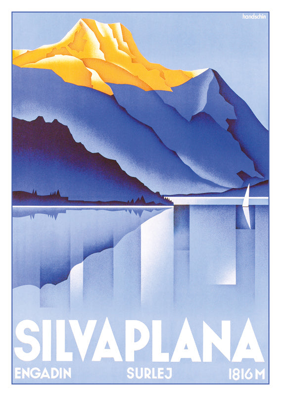 10820 - SILVAPLANA - Affiche de Johannes Handschin - 1934