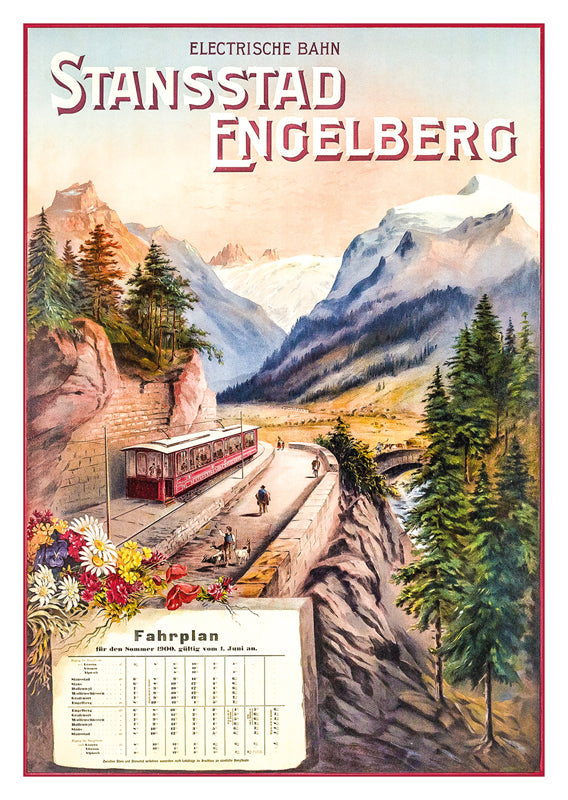 A-10832 - ENGELBERG - STANSSTAD - Poster - 1900