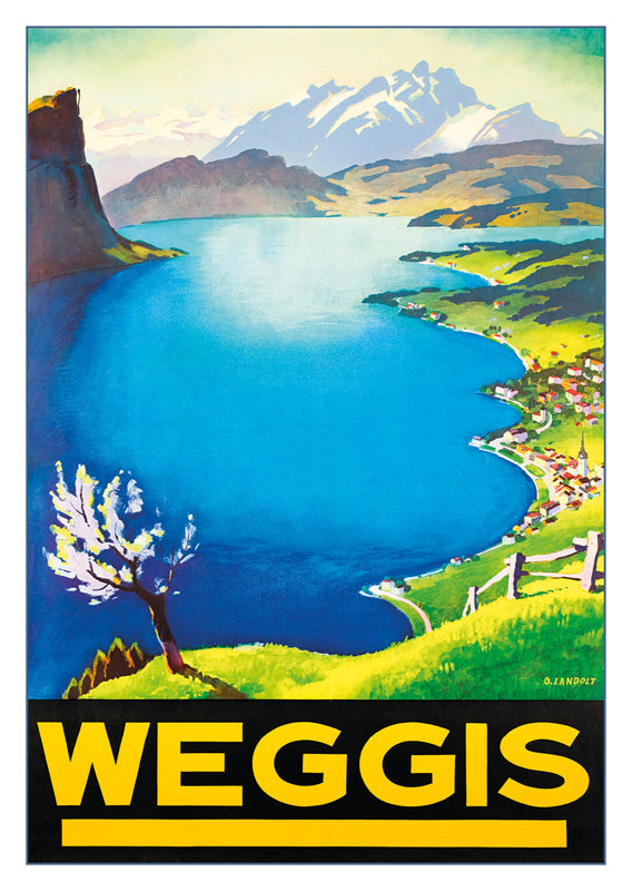 A-10845 - WEGGIS - Poster by Otto Landolt - 1938