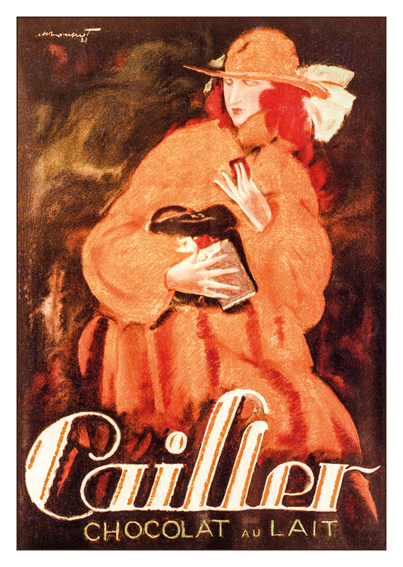 A-10857 - CHOCOLAT CAILLER - Poster by Charles Loupot - 1921