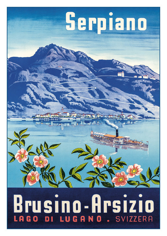 SERPIANO - BRUSINO-ARSIZIO - Poster about 1950