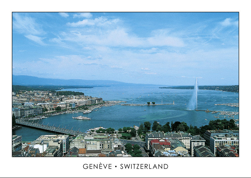 10036 - Geneva - View from St. Peter's Cathedral, Switzerland