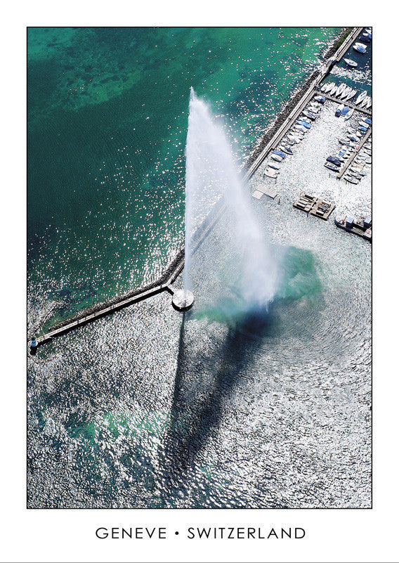 Geneva - Le Jet-d'eau (140 m), Switzerland
