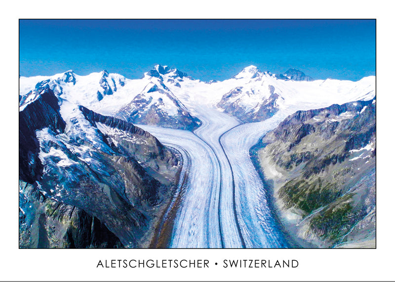 ALETSCHGLETSCHER - GLACIER D'ALETSCH - SWITZERLAND