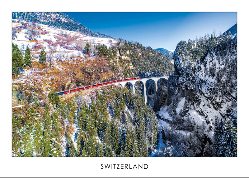 GRAUBÜNDEN - Landwasserviadukt (1902) - Switzerland