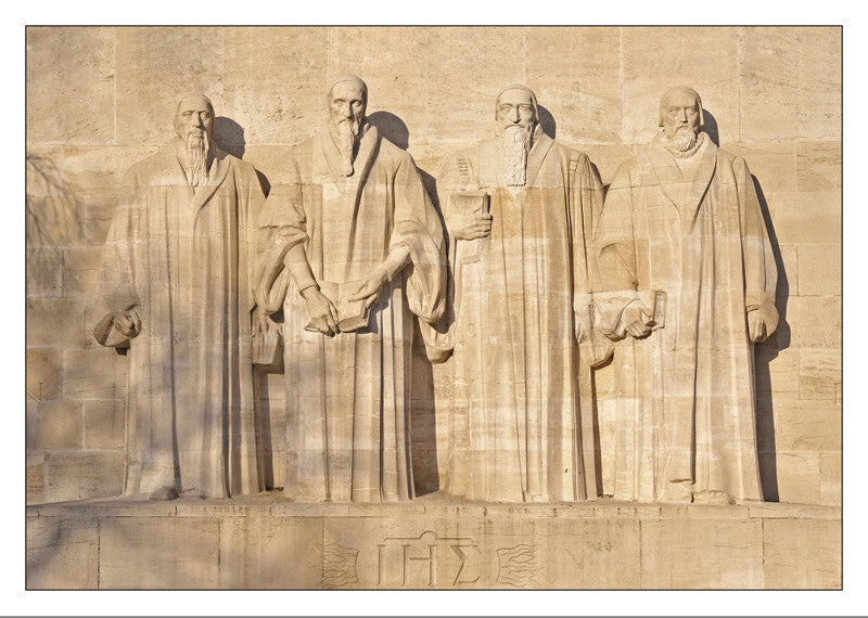 Geneva, Le Mur des réformateurs,  FAREL ∙ CALVIN ∙ BEZE ∙ KNOX