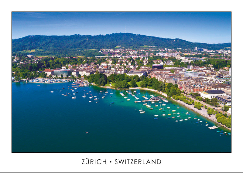 ZÜRICH - General-Guisan-Quai - Bad und Hafen Enge