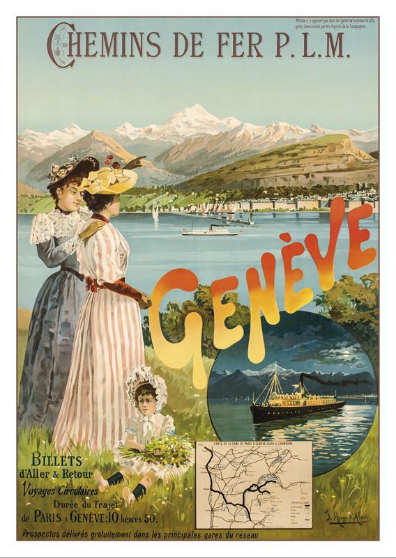10517 - GENÈVE - Affiche d’Hugo d’Alési - 1894