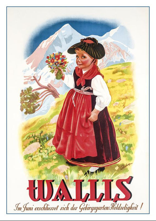 WALLIS - Poster by Charles Aubert - 1940