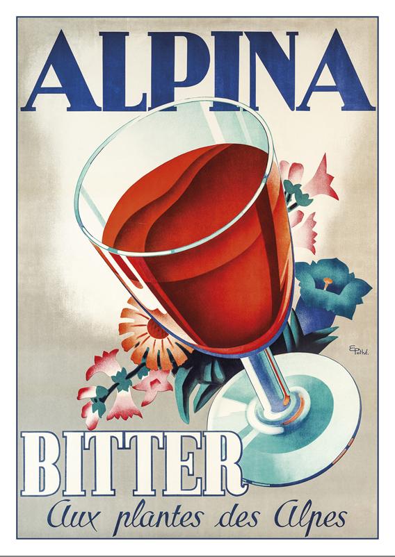 ALPINA - Poster by Eugene Patkevitch about 1938