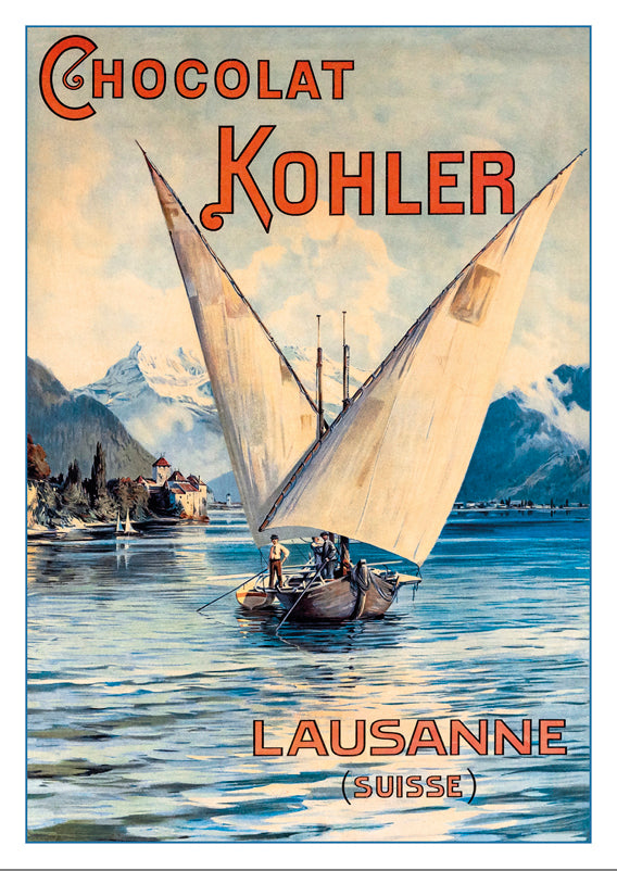 CHOCOLAT KOHLER - Poster about 1900