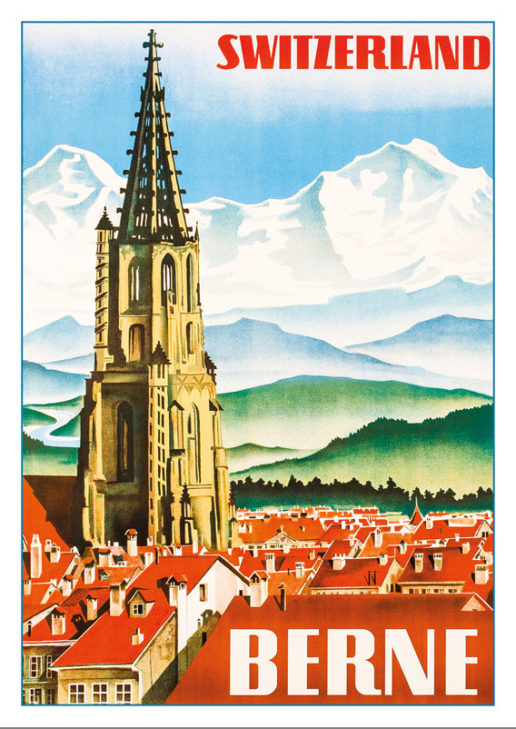 A-10779 - BERNE - Poster by Bernhard Reber - 1934