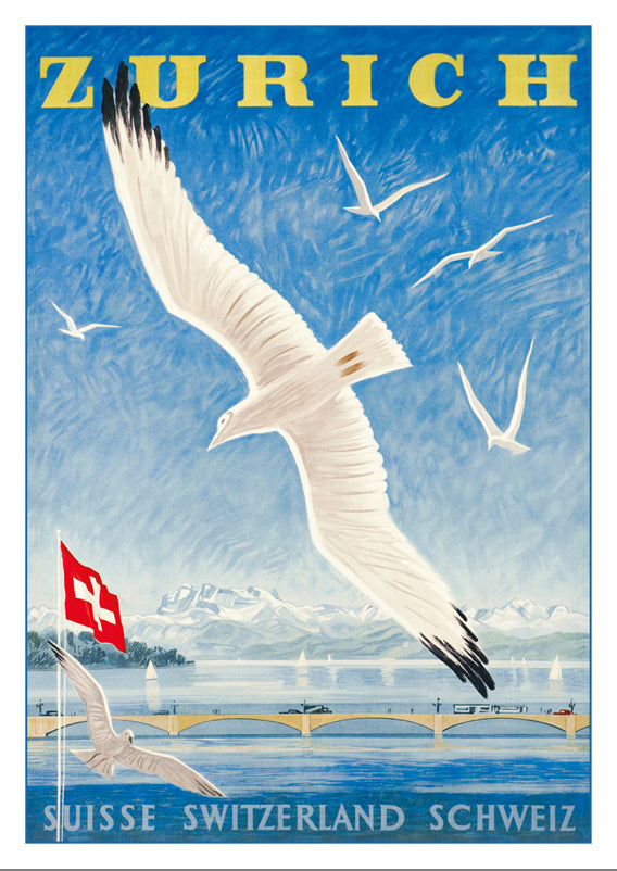 10784 - ZÜRICH - Affiche d'Alex Walter Diggelmann - 1949