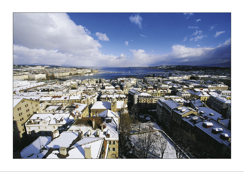 Geneva - Vue depuis la cathédrale Saint-Pierre, Switzerland