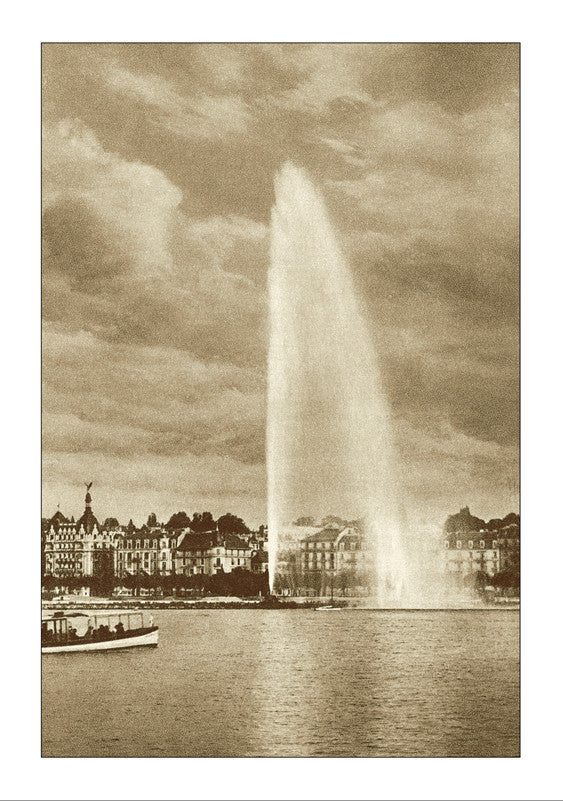 Geneva - L’ancien jand d’eau vers 1920, Switzerland