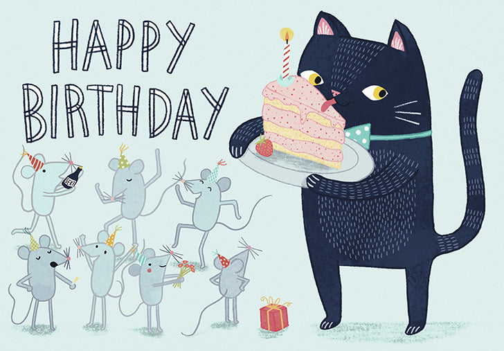 Greetings card Happy Birthday