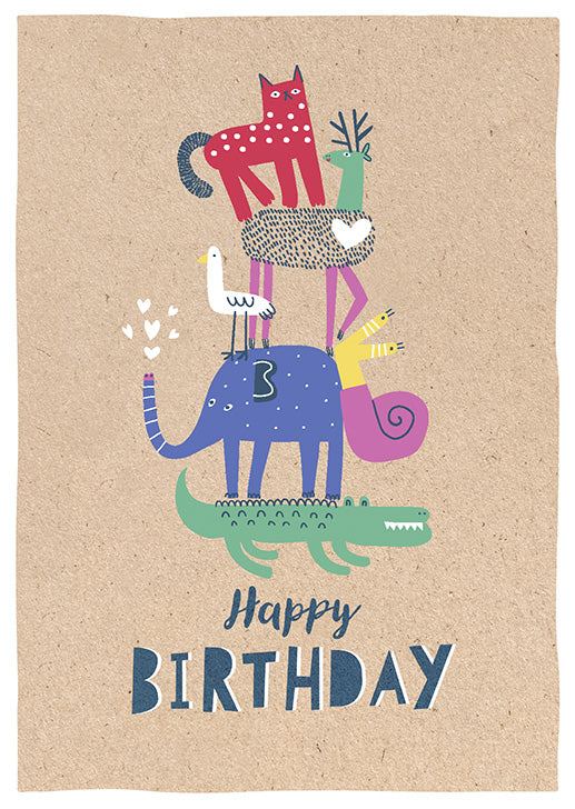 Greetings card Happy Birthday